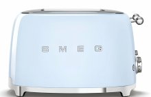 Тостер SMEG TSF03PBEU, регулировка степени обжаривания, подогрев, разморозка, 4 ломтика хлеба