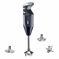 Погружной блендер Bamix M250 Prime C, черный хром