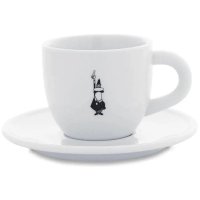 Кофейный набор Bialetti Y0TZ099 2 предмета 1 персона цвет белый