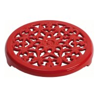 Подставка под горячее чугунная Zwilling 23 см, вишневая 40509-903-0