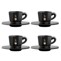 Набор чашек Bialetti moka черный из 4 предметов (rtatz403)