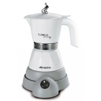 ГЕЙЗЕРНАЯ КОФЕВАРКА ARIETE 1358/10 MOKA AROMA БЕЛЫЙ