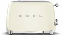 Тостер Smeg TSF01CREU, механическое управление, 2 тоста, бежевый